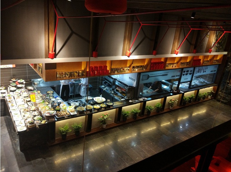 餐飲開放式廚房如何設(shè)計？開放式廚房效果圖